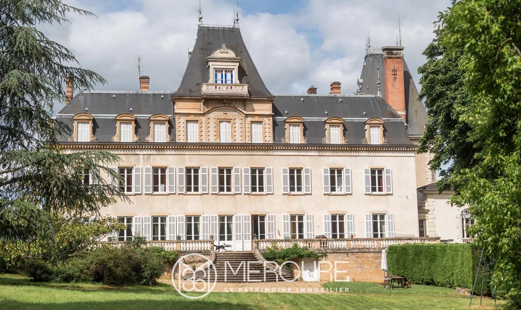 Historic Château In The Heart Of Beaujolais