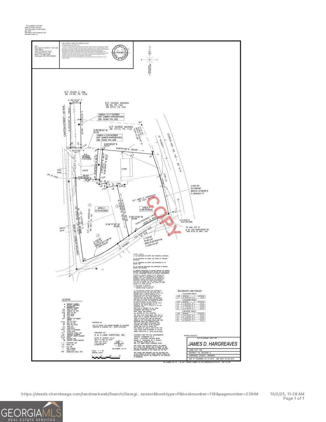 Land in Canton, Georgia, United States 2 - 16412268