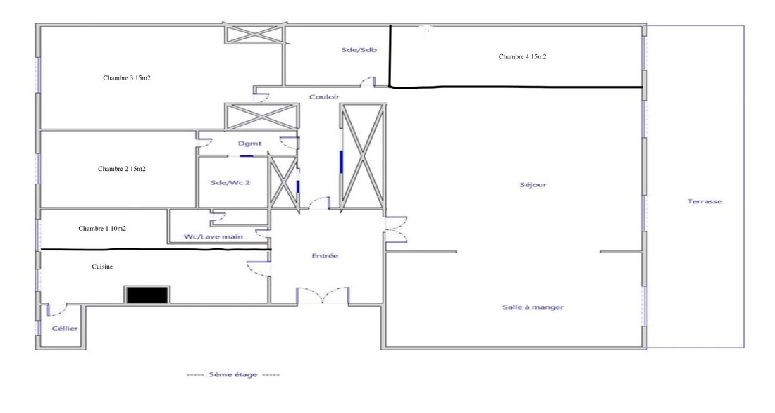 Apartment in Porte Dauphine, Paris 16e Arrondissement, Paris 5 - 16409709