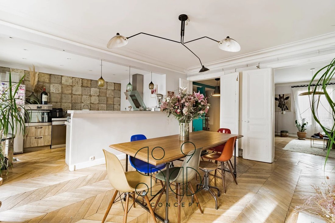Apartment in Montmartre, Paris 18e Arrondissement, Paris 5 - 16453721