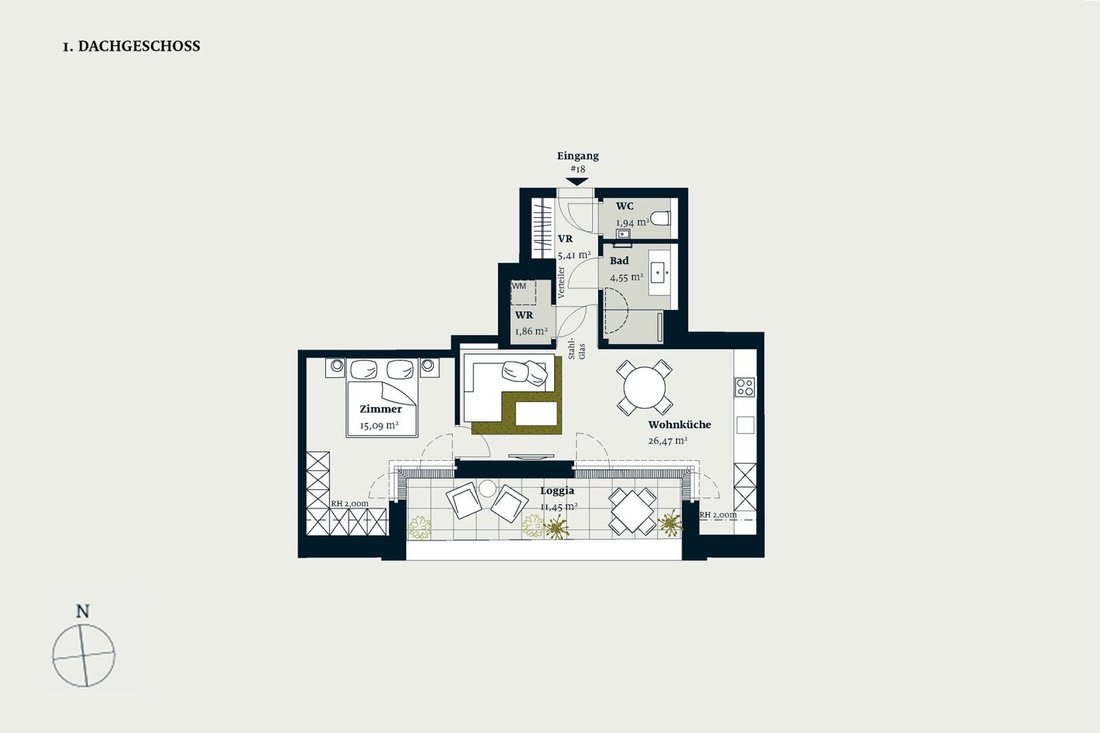 Penthouse in Vienna, Wien, Austria 2 - 16438954