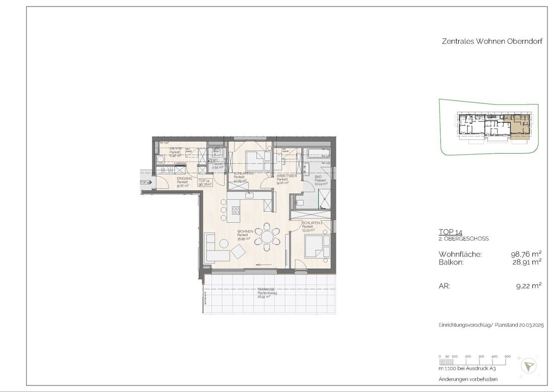 Penthouse en Oberndorf bei Salzburg, Salsburgo, Austria 5 - 16446297