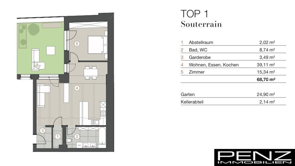 Apartment in Linz, Upper Austria, Austria 2 - 16448146
