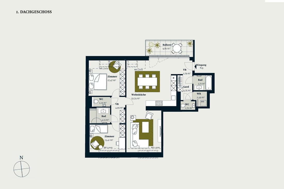 Penthouse in Vienna, Wien, Austria 2 - 16438901