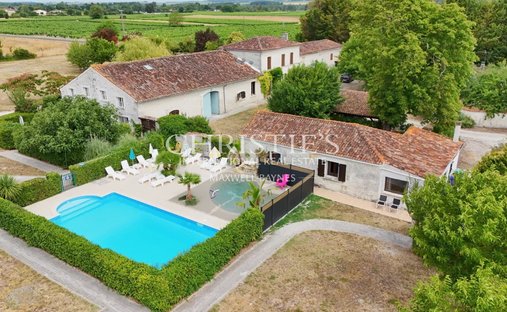 Exceptional Renovated 19th Century Château On 9 Hectares In The Heart Of Cognac