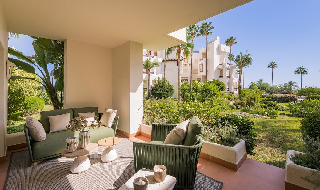 Image showcasing Luxury Ground Floor Apartment By The Sea Bahía In Estepona, Andalusia ...