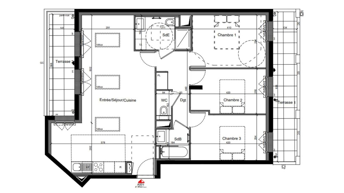 Apartment in Hachette, Le Plessis-Robinson, France 4 - 16416911