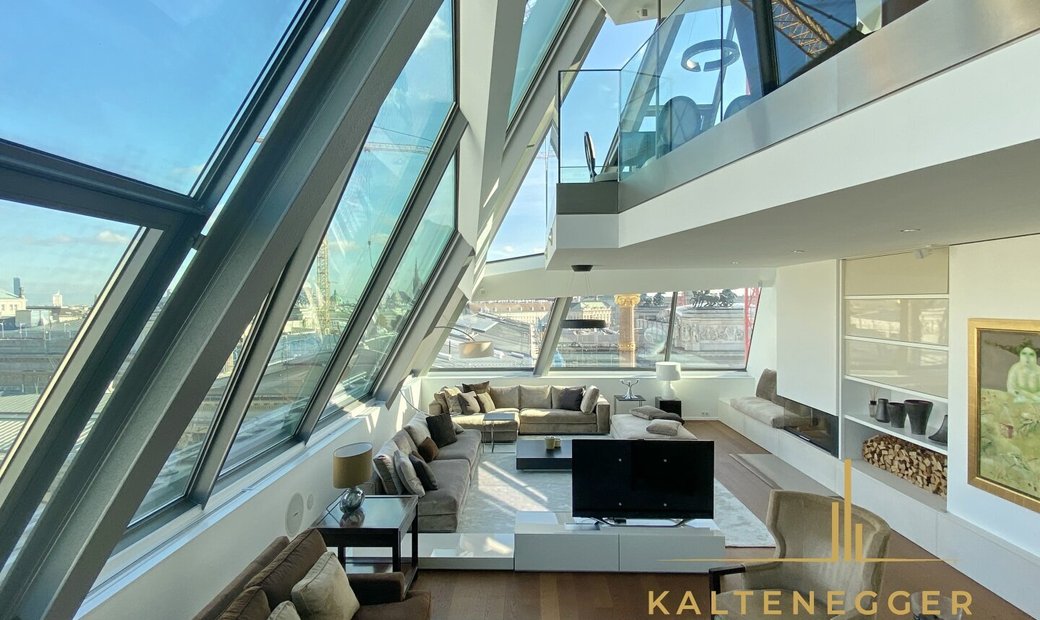 Luxury Penthouse With Rooftop Swimming Pool In Vienna, Wien, Austria ...