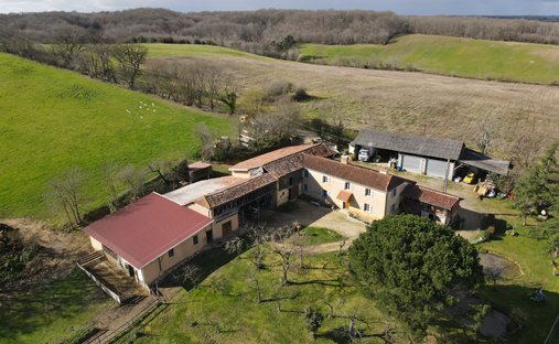For Sale Near Marciac (32) 32 Room Castle 1540 M2 Of Living Space 5.8 Hectare Estate