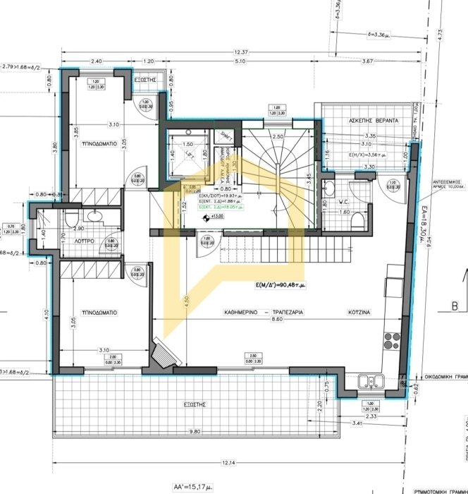 Apartment in Argyroupoli, Attica, Greece 4 - 16464737
