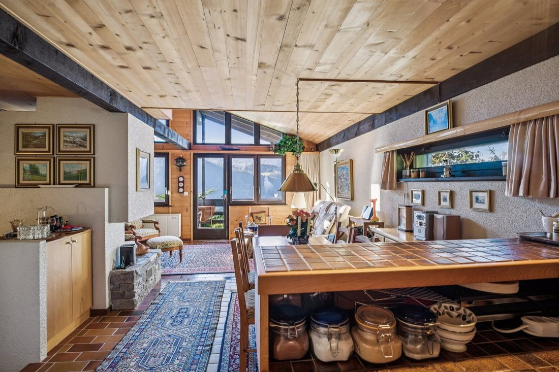 Alpe Des Chaux Duplex 2 Bedrooms + Mezzanine, Panoramic View