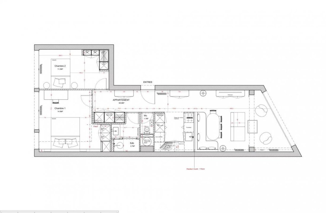 Apartment in Littoral, Le Touquet-Paris-Plage, France 2 - 14402556