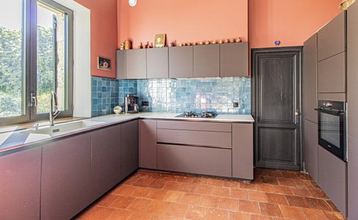 5 Min From Sainte Foy La Grande: Historic Castle Of 600m², Its Vineyard Of 85ha, Gîtes, Stable And 3