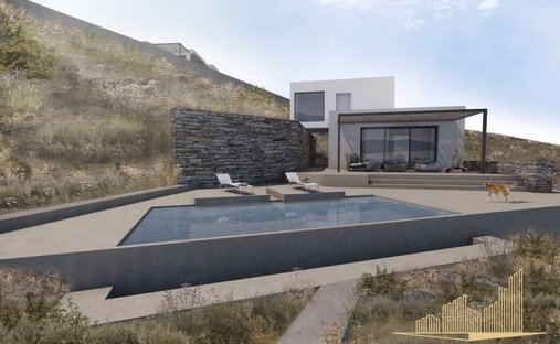 Land in Syros, Aegean, Greece 1