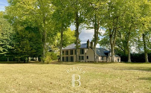 Spacious Property With Separate Guest Lodgings In Wooded Park Of 19 Acres, 15 Km From Blois.