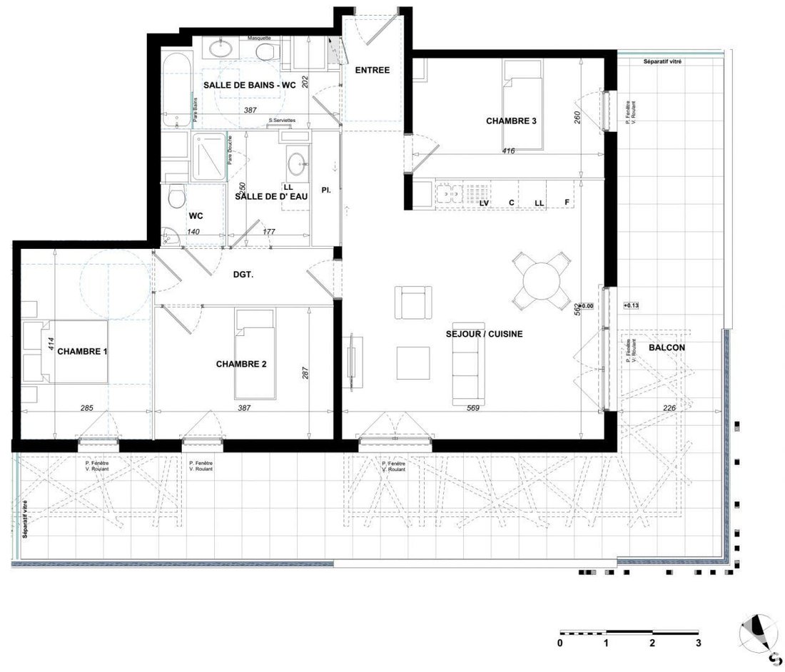 Wohnung in Antibes, Provence-Alpes-Côte d'Azur, Frankreich 1 - 16475205