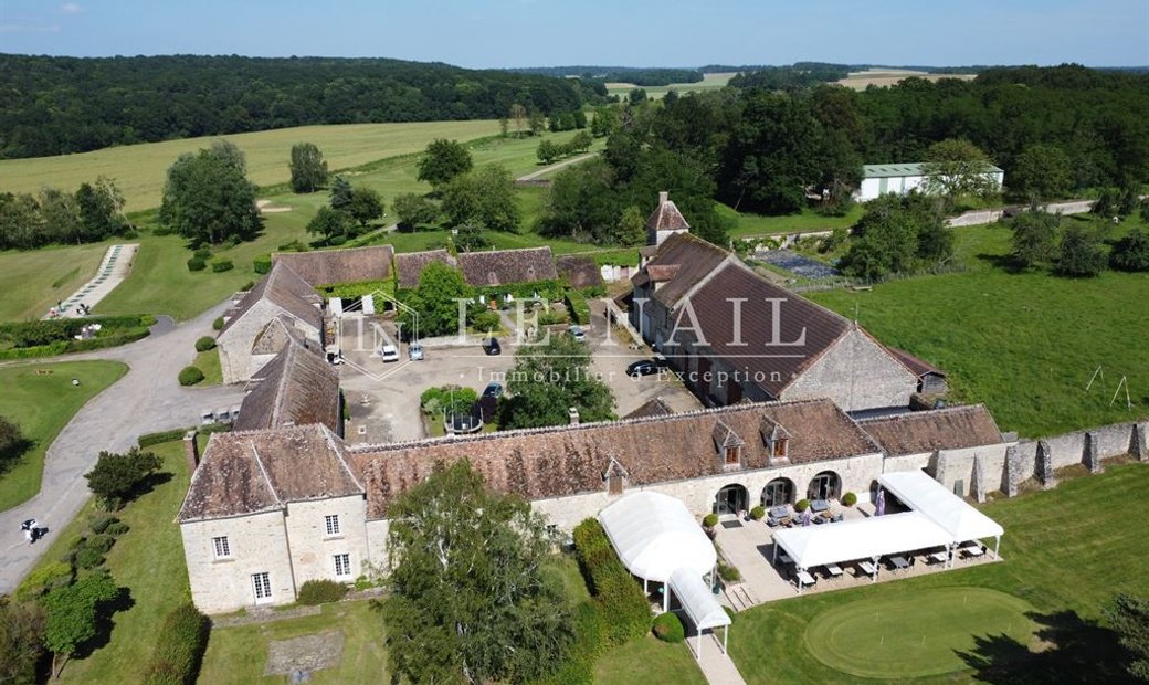 Castle for Sale in Voulx, Île-de-France, France