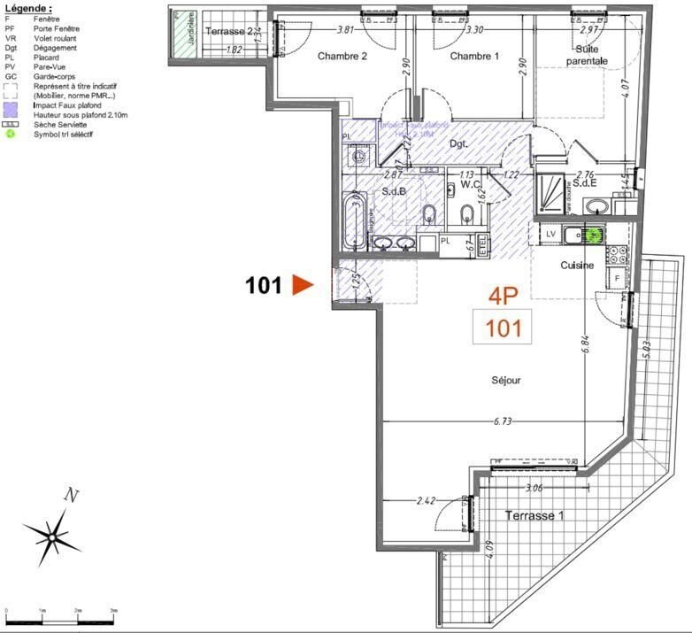 Apartment in Cros de Cagnes-RN, Cagnes-sur-Mer, France 1 - 16475175