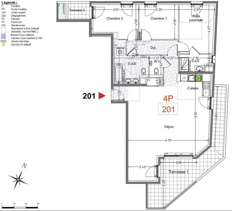 Apartment in Le Cros de Cagnes, Cagnes-sur-Mer, France 1 - 16475178