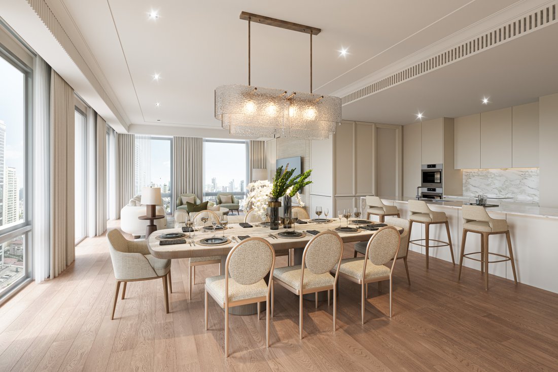 INTERCONTINENTAL RESIDENCES BANGKOK ASOKE — 3-BEDROOM DELUXE BRANDED RESIDENCE