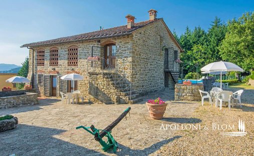 House in Pelago, Tuscany, Italy 1