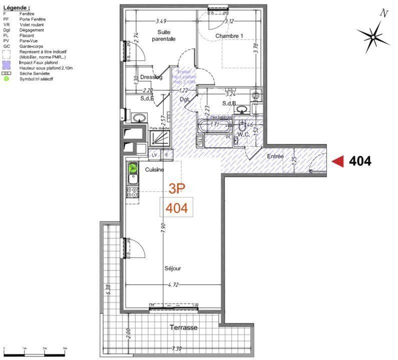 Apartment in Le Cros de Cagnes, Cagnes-sur-Mer, France 1 - 16481377