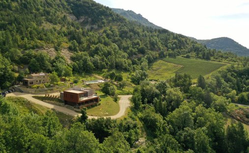 Barnes South Drôme Sumptuous Renovated Medieval Castle Panoramic View Swimming Pool