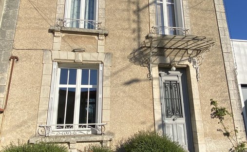 19 Th C. Chateau With Outbuildings And Pool
