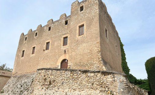 Castle in Creixell, Catalonia, Spain 1