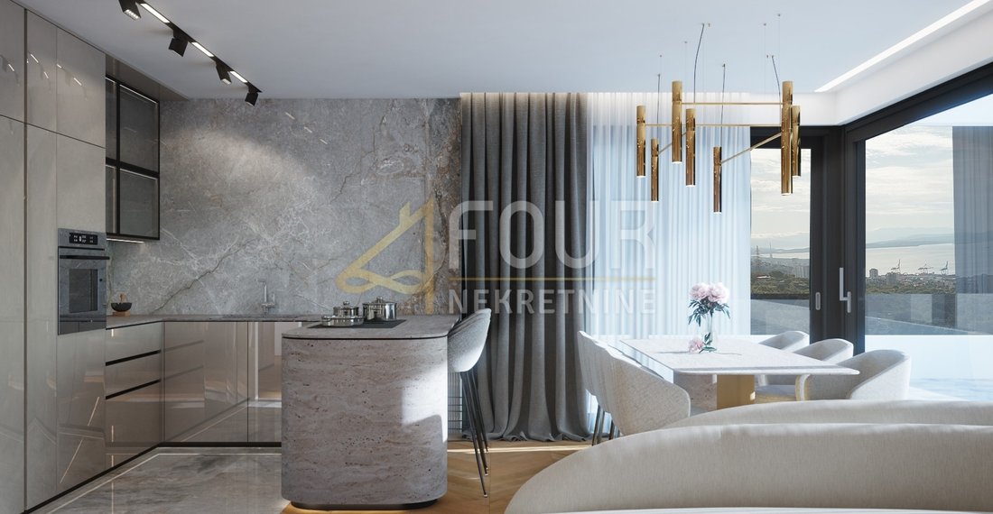 Appartement à Mjesni odbor Drenova, Grad Rijeka, Primorje-Gorski Kotar 3 - 15683319