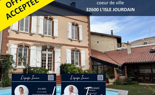 14th C. Chateau With A House