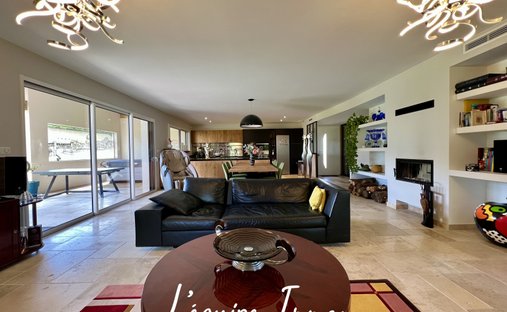 14th C. Chateau With A House