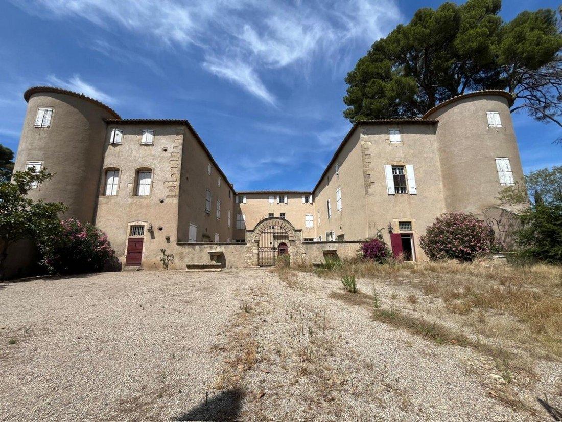 Castle in Lezignan-la-Cebe, Occitania, France 1 - 16497885