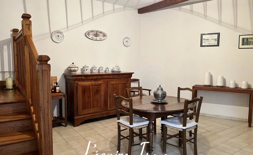 14th C. Chateau With A House