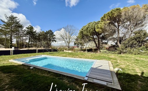 14th C. Chateau With A House