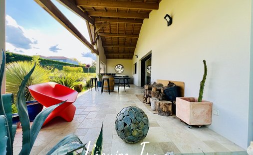 14th C. Chateau With A House