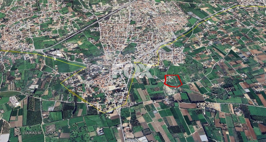 Terrain à Kolóssi, Limassol, Chypre 1 - 16502847