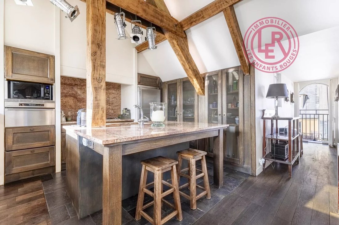 Apartment in Saint Gervais, Paris 4e Arrondissement, Paris 5 - 16501774