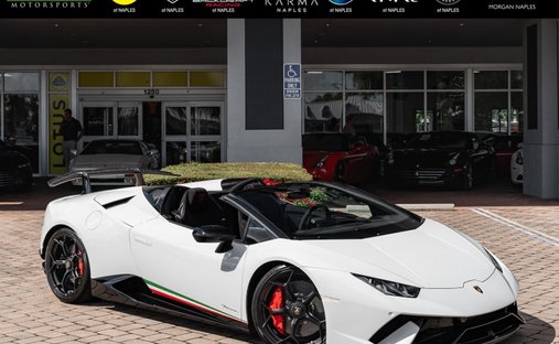 Lamborghini Huracan in Naples, fl 1