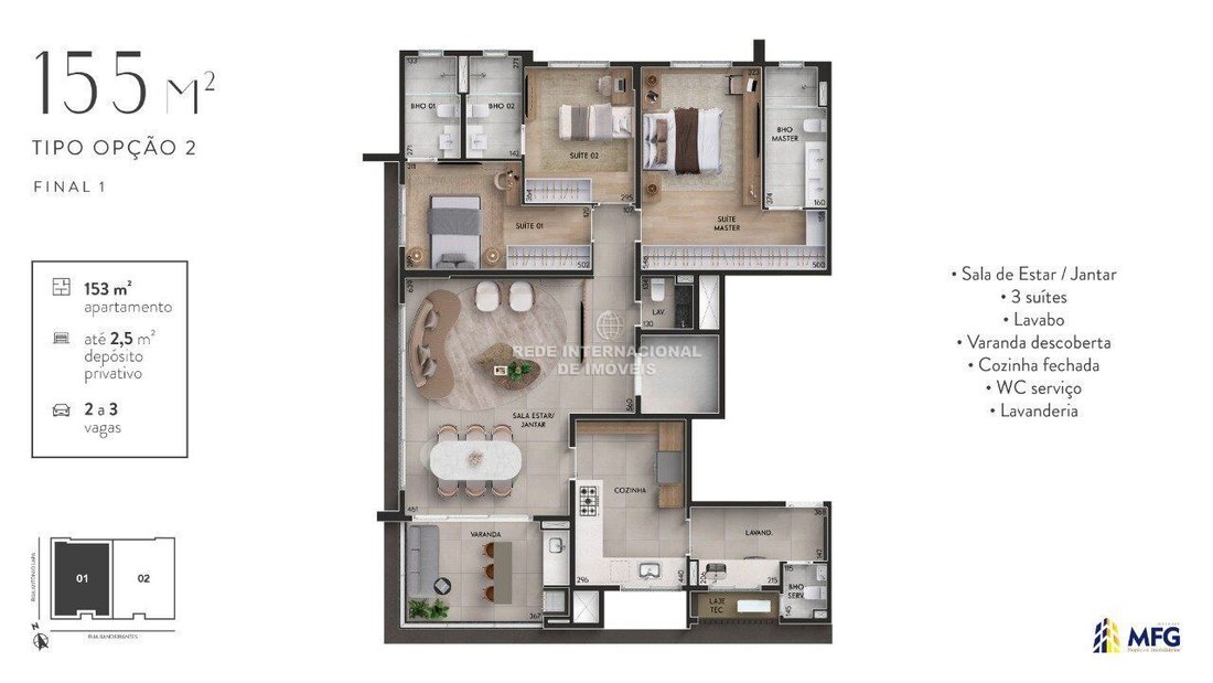 Apartment in Campinas, State of São Paulo, Brazil 2 - 16531344