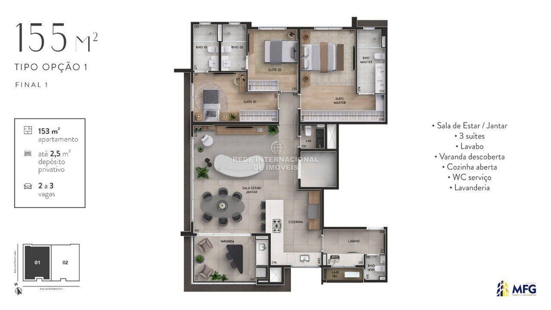 Apartment in Campinas, State of São Paulo, Brazil 1 - 16531344