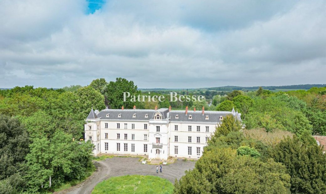 An Vast 18th Century Mansion And Its Neo Romanesque Indoor Chapel And Outbuildings In The