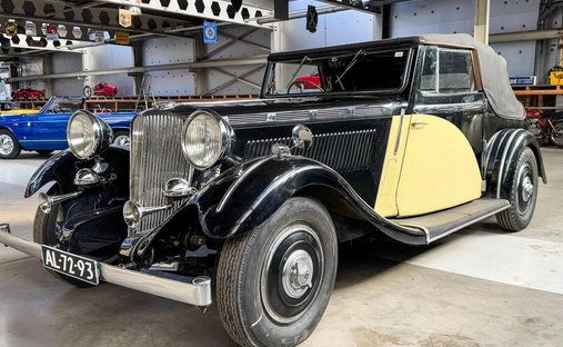 1937 Hudson Super 6 rwd in De lier, Netherlands 1