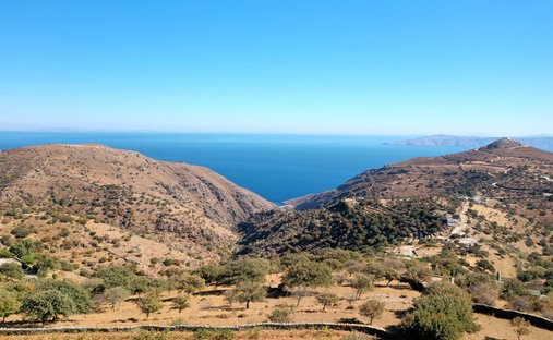 Land in Kea, Aegean, Greece 1