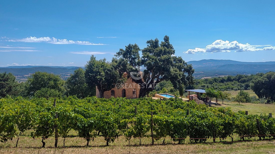 Estate in Roccastrada, Tuscany, Italy 1 - 16540819