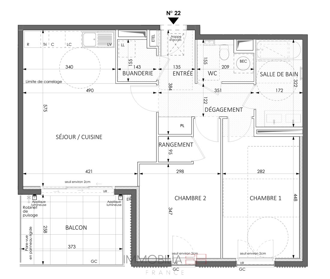 Apartment in Supérieur, Beausoleil, France 5 - 16539287