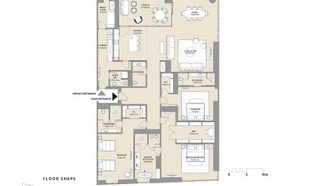 Apartamento en Bahía de Jumeirah, Dubái, Emiratos Árabes Unidos 1