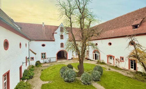 Schloss in Ellingen, Bayern, Deutschland 1