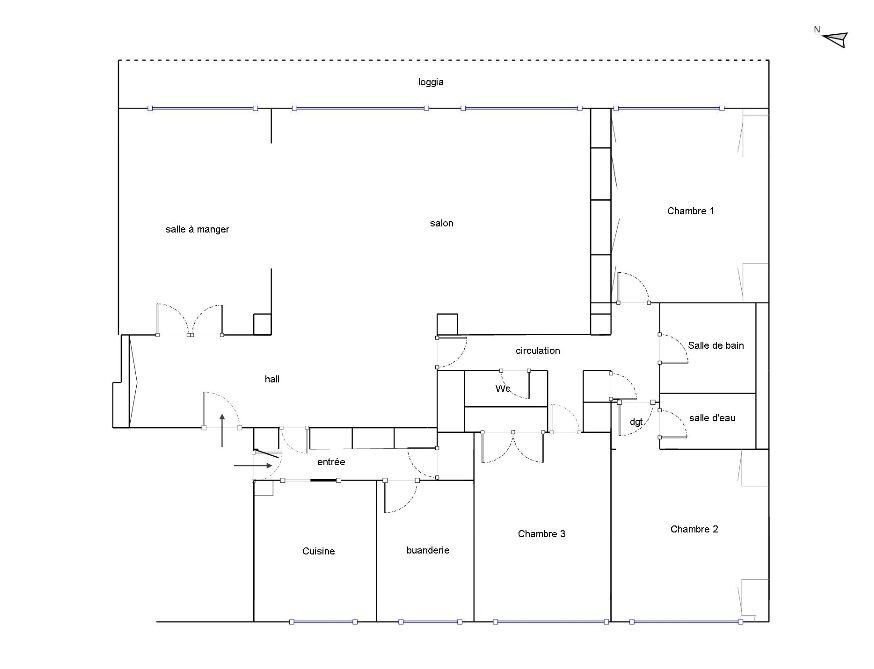 Apartment in Part Dieu, Lyon 3e Arrondissement, Lyon 5 - 16549465