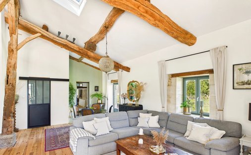 5 Min From Sainte Foy La Grande: Historic Castle Of 600m², Its Vineyard Of 85ha, Gîtes, Stable And 3